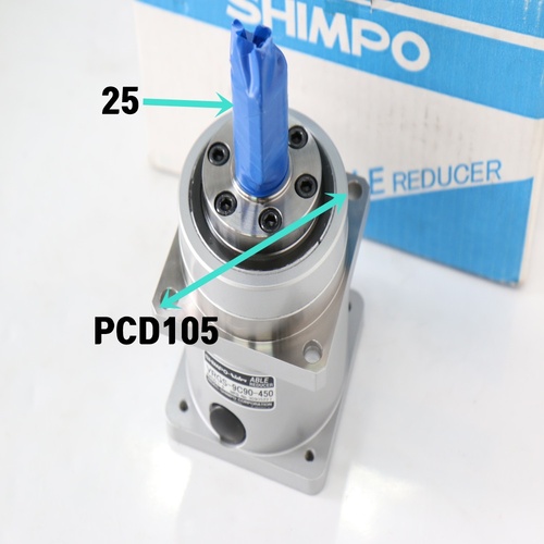 미사용품 SHIMPO 감속기 VRGS-9C90-450 9:1