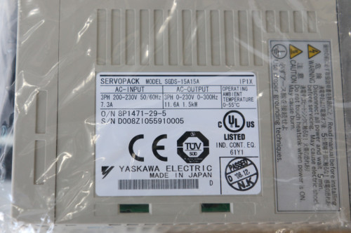 미사용품 야스카와 서보드라이브 SGDS-15A15A 대당가격