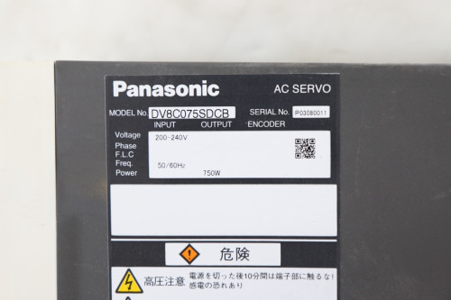 파나소닉 중고 서보드라이브 DV8C075SDCB 대당가격