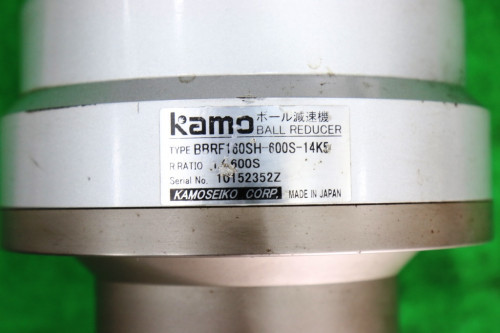 KAMO SEIKO 중고 볼감속기 BBRF160SH-600S-14K5 입력14 출력40 600:1
