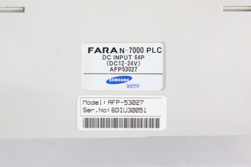 삼성 중고 PLC FARA N-7000 AFP-53027 AFP53027 대당가격
