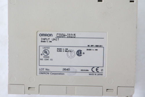 OMRON 중고 PLC C200H-ID215 대당가격