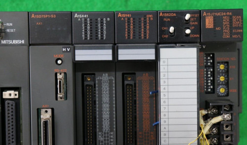 미쓰비시 중고 PLC A1SHCPU, A1SD75P1-S3, A1SX41, A1SY41, A1S62DA, A1SJ71UC24-R4