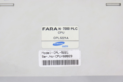 삼성 중고 PLC FARA N-7000 CPL5221A CPL-5221 대당가격