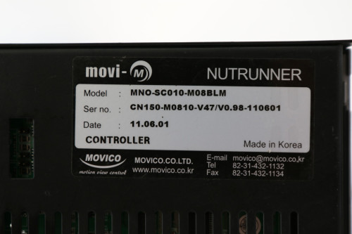 MOVICO NUTRUNNER 중고 컨트롤러 MNO-SC010-M08BLM 대당가격