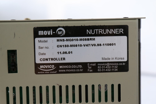MOVICO NUTRUNNER 중고 컨트롤러 MNS-MC010-M08BRM 대당가격