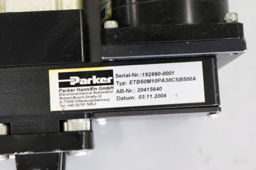 Parker 중고 모터실린더 ETB50M10PA30CSB500A, RS33C-DNS10, NE34-003 대당가격