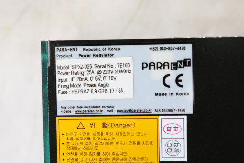 미사용품 PARA 디지털 레귤레이터 SPX2-025 대당가격