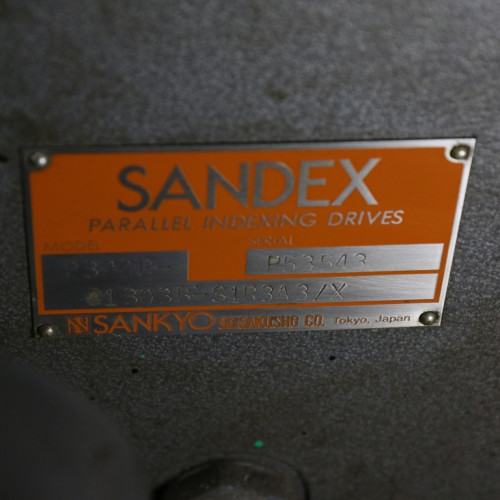SANKYO 중고 인덱스 SANDEX PARALLEL INDEXING DRIVES P320R-01303R-S1R3A3/X