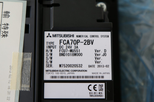 미사용품 미쓰비시 FCA70P-2BV NUMERICAL CONTROL SYSTEM 대당가격