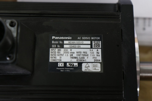 미사용품 파나소닉 서보모터 MDMA152S1D
