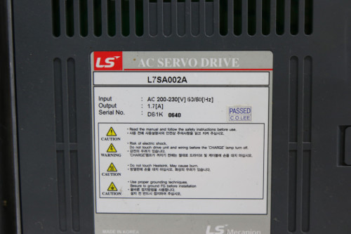 LS 중고 서보드라이브 L7SA002A 대당가격