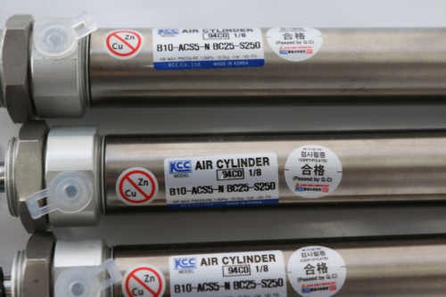 KCC 중고 공압실린더 B10-ACS5-N BC25-S250 대당가격