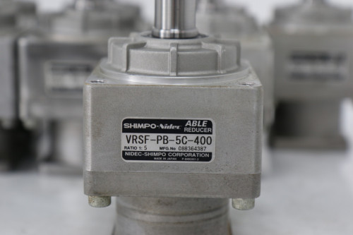 SHIMPO 중고 감속기 VRSF-PB-5C-400 입력14 출력19 5:1 60각 대당가격