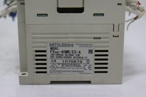 미쓰비시 중고 PLC FX3G-40MR/ES-A 대당가격