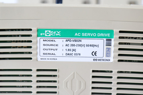 METRONIX 중고 서보드라이브 APD-VS02N 대당가격