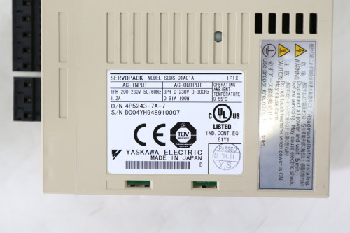 야스카와 중고 서보드라이브 SGDS-01A01A 대당가격