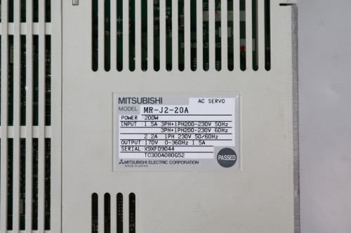미쓰비시 중고 서보드라이브 MR-J2-20A 대당가격