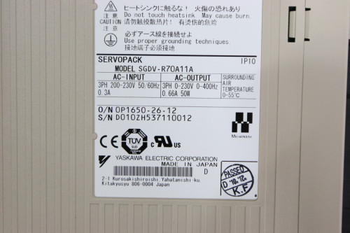 야스카와 중고 서보드라이브 SGDV-R70A11A 대당가격
