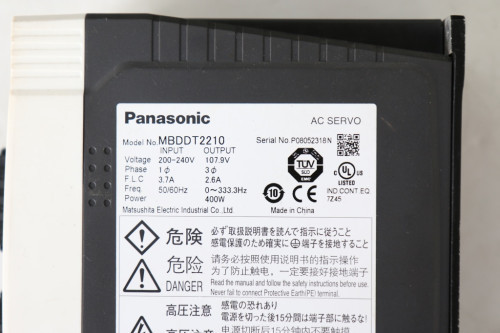 파나소닉 중고 서보드라이브 MBDDT2210 대당가격