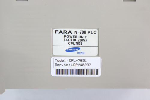 삼성 중고 PLC FARA N-700 CPL-7631 CPL7631 대당가격