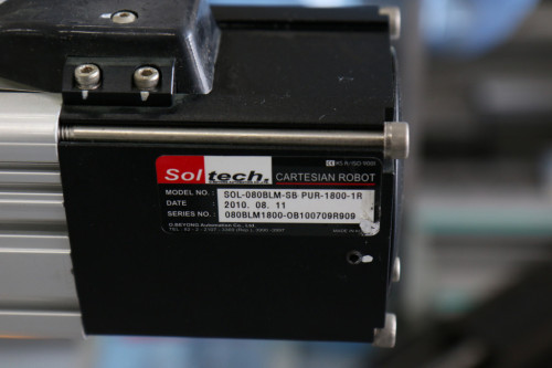 Soltech 중고 벨트액츄에이터 SOL-080BLM-SB 전장2460 ST1800