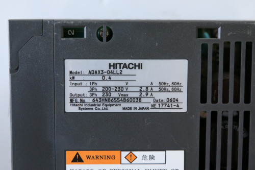 HITACHI 중고 서보드라이브 ADAX3-04LL2 대당가격