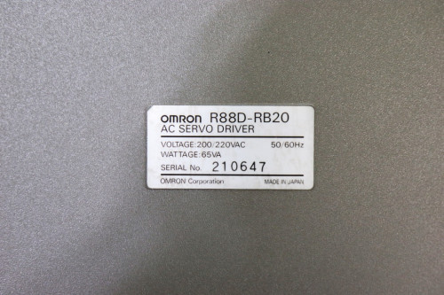 OMRON 중고 서보드라이브 R88D-RB20 대당가격