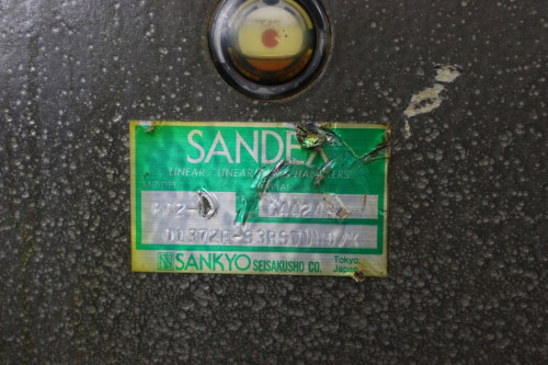 SANKYO 중고 SANDEX LINEAR PARTS HANDLERS 802-01372R-S3RSTUW6/X
