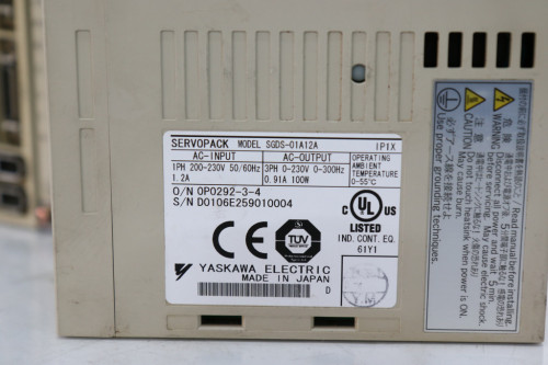 야스카와 중고 서보드라이브 SGDS-01A12A 대당가격