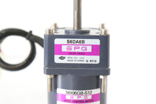 SPG 중고 모터 S6I06GB-S12 + S6DA6B