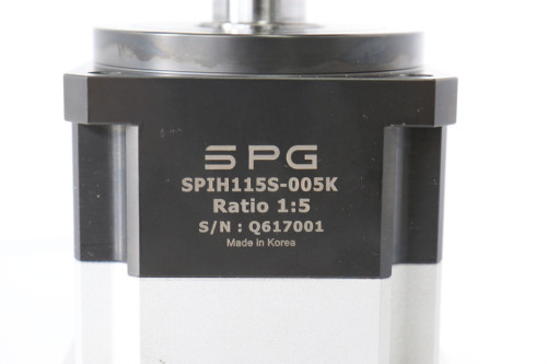 SPG 중고 감속기 SPIH115S-005K 입력32 출력32 5:1 130각