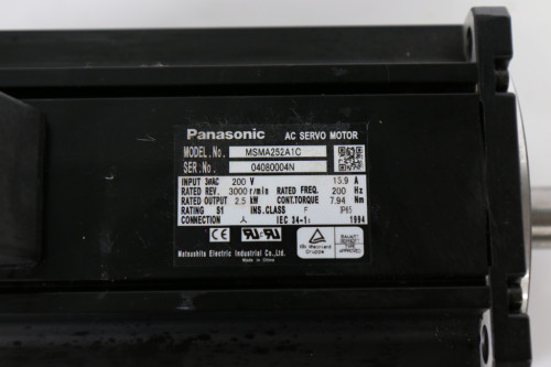 파나소닉 중고 서보모터 MSMA252A1C