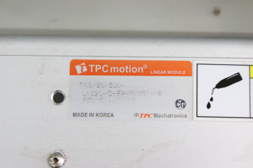 TPC 중고 액츄에이터 TRS120-500 전장800 ST500 볼스크류1520 폭120
