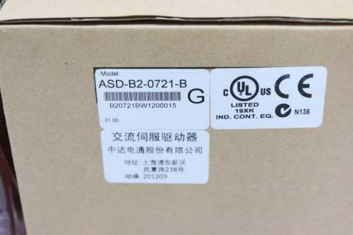 미사용품 DELTA 서보드라이브 ASD-B2-0721-B