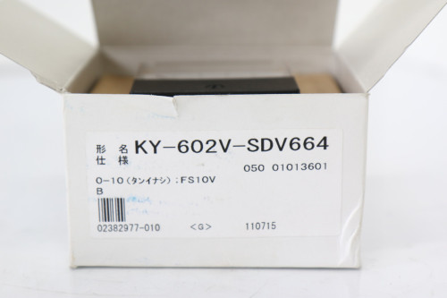 미사용품 KY-602V-SDV664