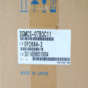 미사용품 야스카와 서보모터 SGMCS-07B3C11